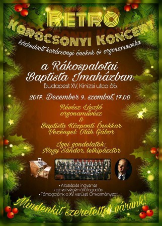 Retro karácsonyi hangverseny